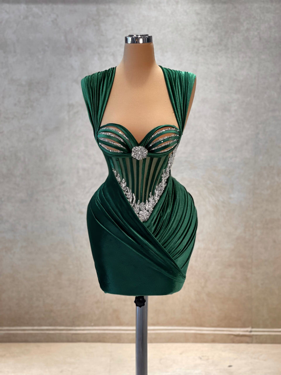 The Goddess Green Dress main image 0