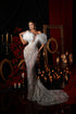 Feathered Wedding Dress