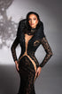 Serenity Lace Accent Maxi Dress
