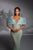 V-Cut Sequin Couture Gown