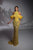 High Neck Beaded Gown