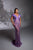 Sleek Sequin Cut-Out Maxi