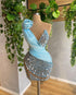 Short Blue Dress