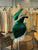 Mini Green Velvet Dress
