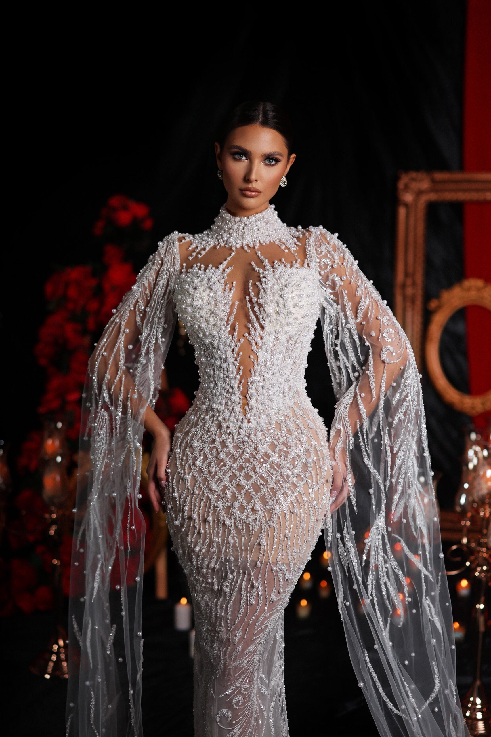 Pearl Wedding Dress Goddess Exclusive Pearl Wedding Dress Goddess Exclusive