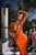Orange Satin Dress