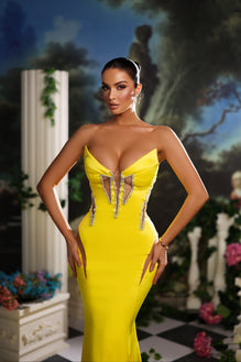 Yellow Goddess Dress Goddess Exclusive Yellow Goddess Dress Goddess Exclusive