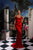 Red Satin Dress