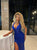 Blue Sequin Dress