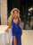 Blue Sequin Dress