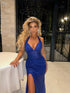Blue Sequin Dress