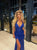 Blue Sequin Dress