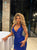 Blue Sequin Dress