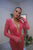 Pink Sequin Long Dress