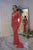 Pink Sequin Long Dress