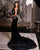 Black Long dress with silver embellishments