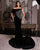 Black Long dress with silver embellishments