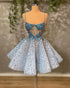 Light Blue Short Dress