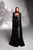 Extra long sleeve sequin gown