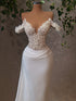 Off shoulder gown