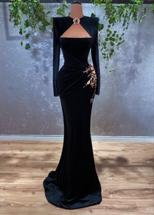 Black Velvet Dress Goddess Exclusive Black Velvet Dress Goddess Exclusive