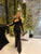 Noir Elegance Sweetheart Jumpsuit