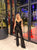 Noir Elegance Sweetheart Jumpsuit