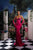Glamourous Pink with Silver details strapless gown
