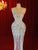 Sculpted Silver Soirée Couture