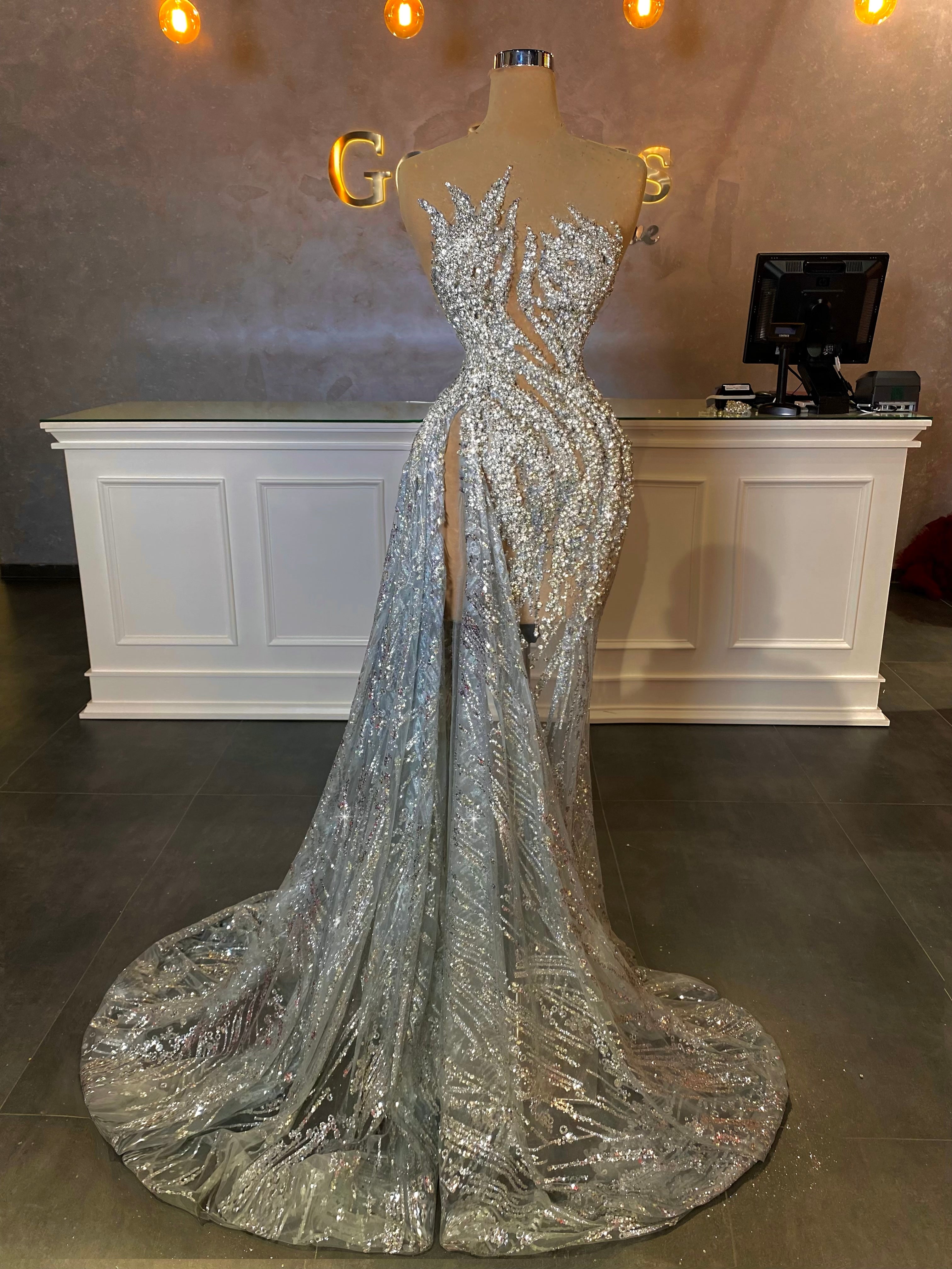 Sparkling Maxi Dress Goddess Exclusive Sparkling Maxi Dress Goddess Exclusive