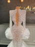 Pearl Radiance High Neck Dress