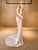 Long White Fitted Dress