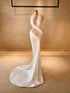 Long White Fitted Dress